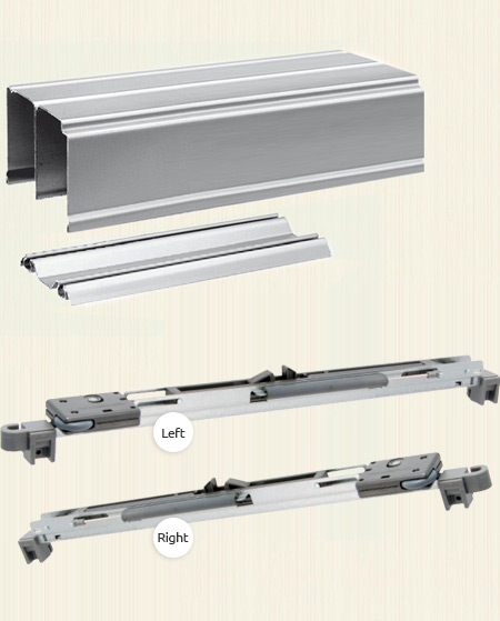door air springs by producer of wardrobes Komandor